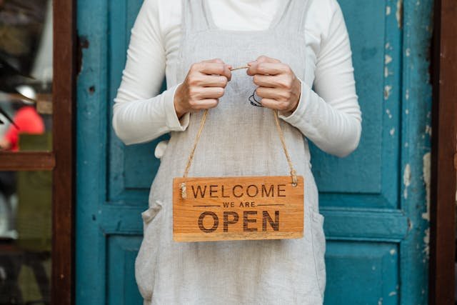 freelancer open a shop